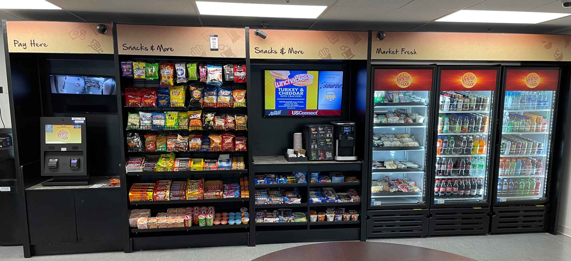 Philadelphia self-serve kiosk | Allentown healthy snacks | Camden employee perks