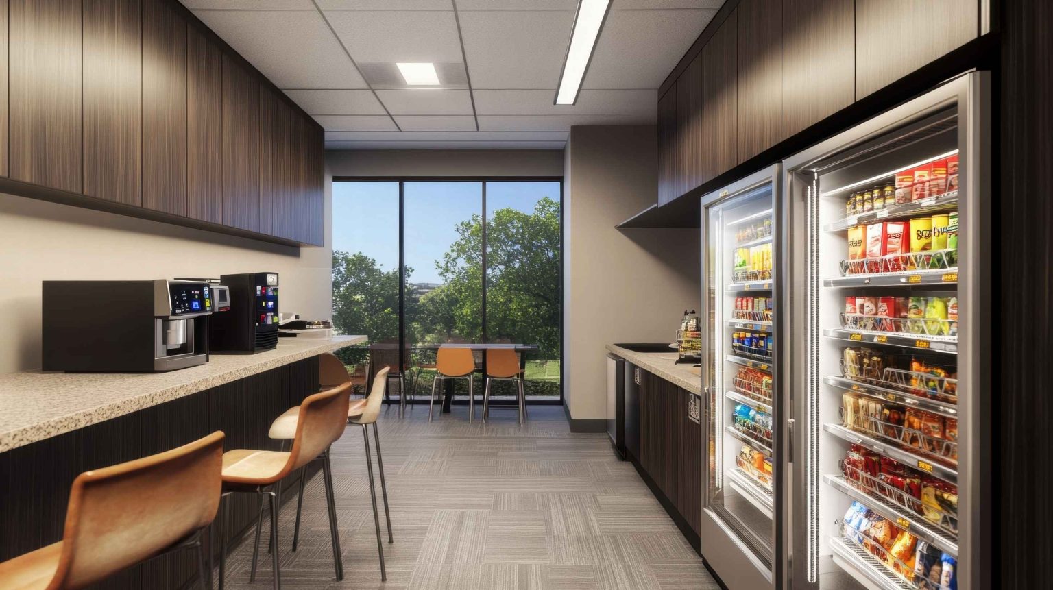 One Source Refreshment Adaptive Breakroom Micro Market